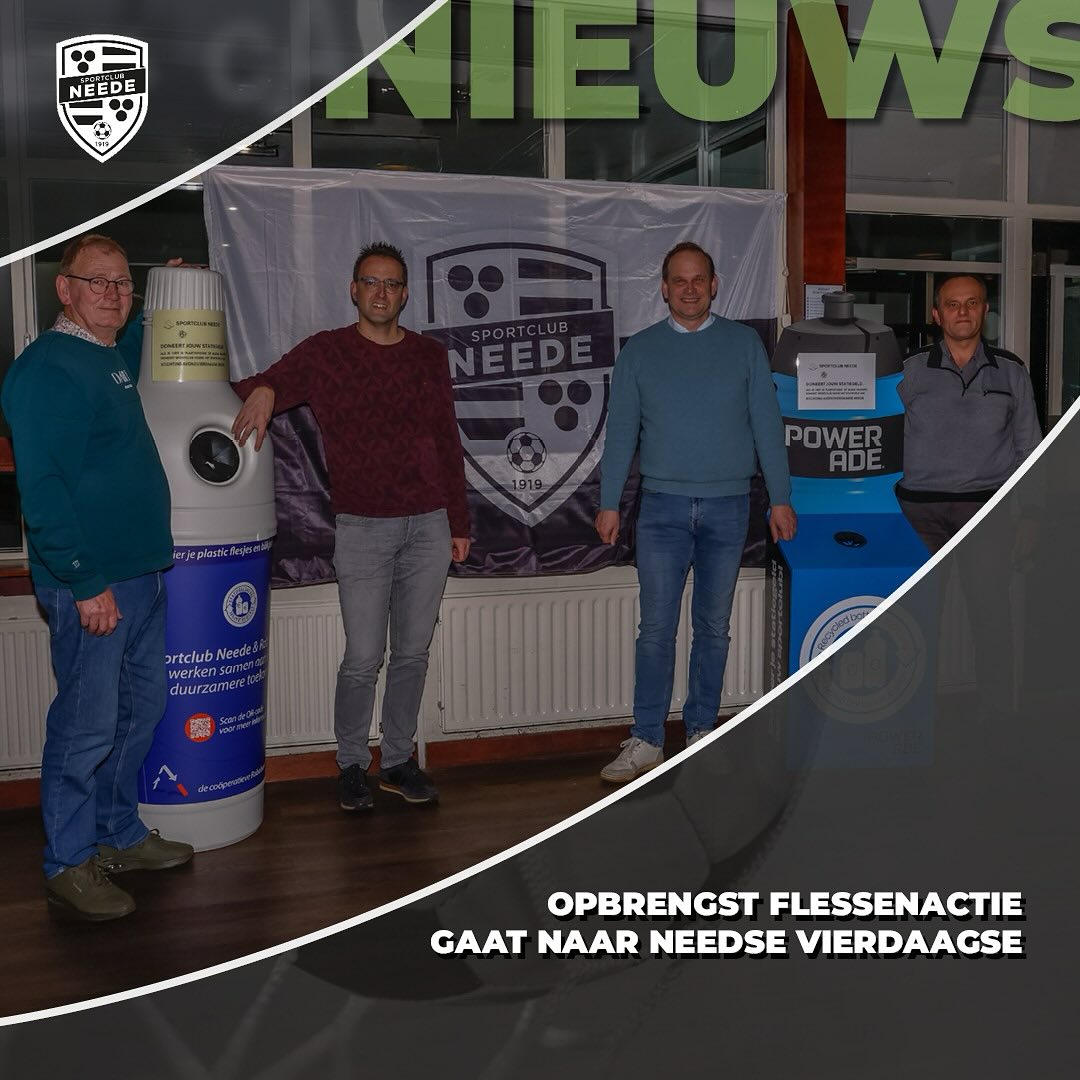 Opbrengst flessenactie gaat naar Needse Vierdaagse